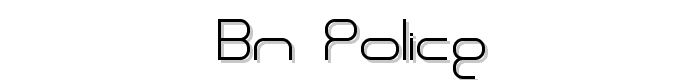 BN Police font
